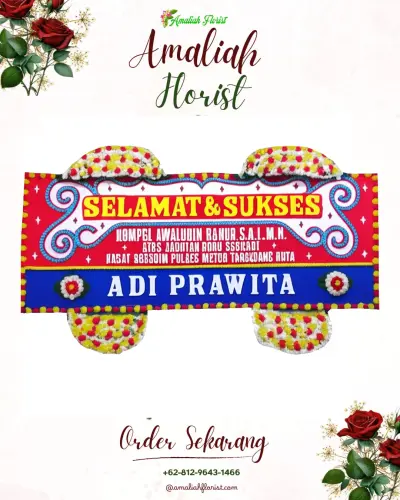 Karangan Bunga Ucapan Selamat di Kodo