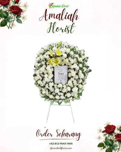 Krans Bunga Duka Cita di Kodo